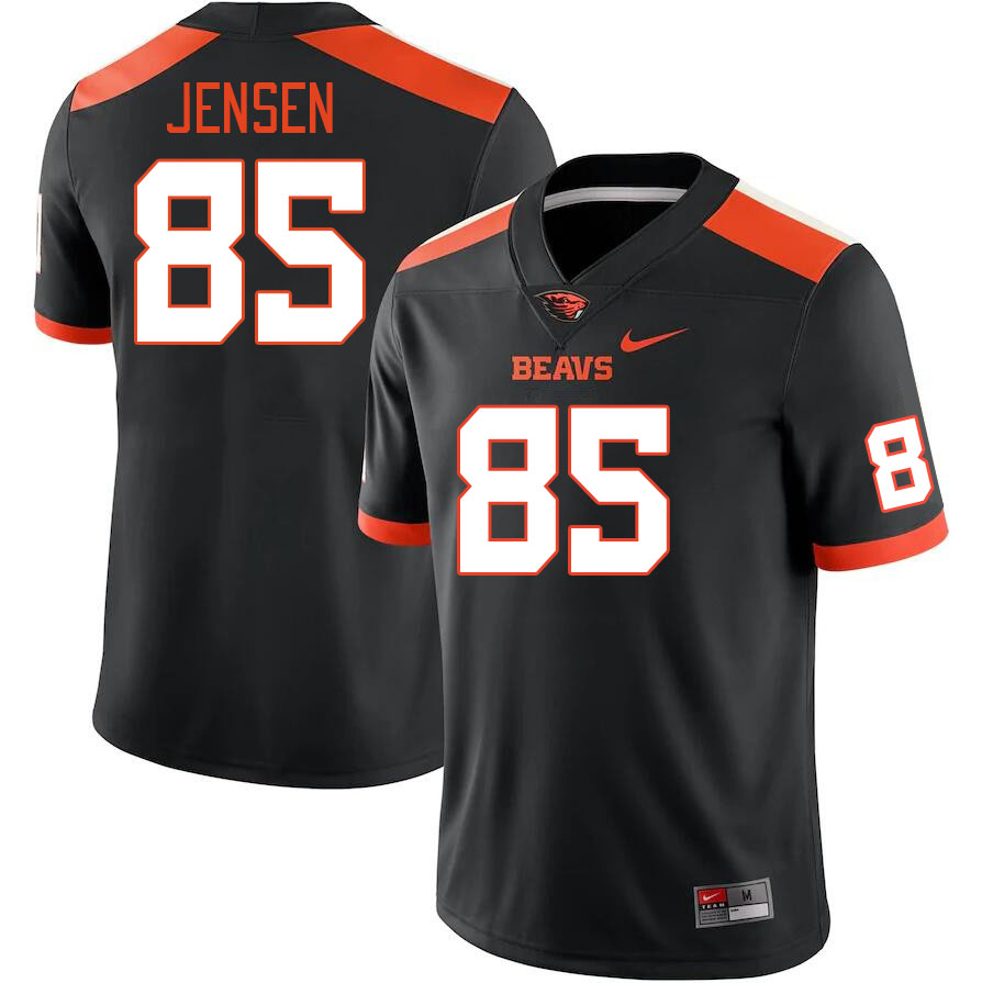 Men #85 Cooper Jensen Oregon State Beavers College Football Jerseys Stitched-Black